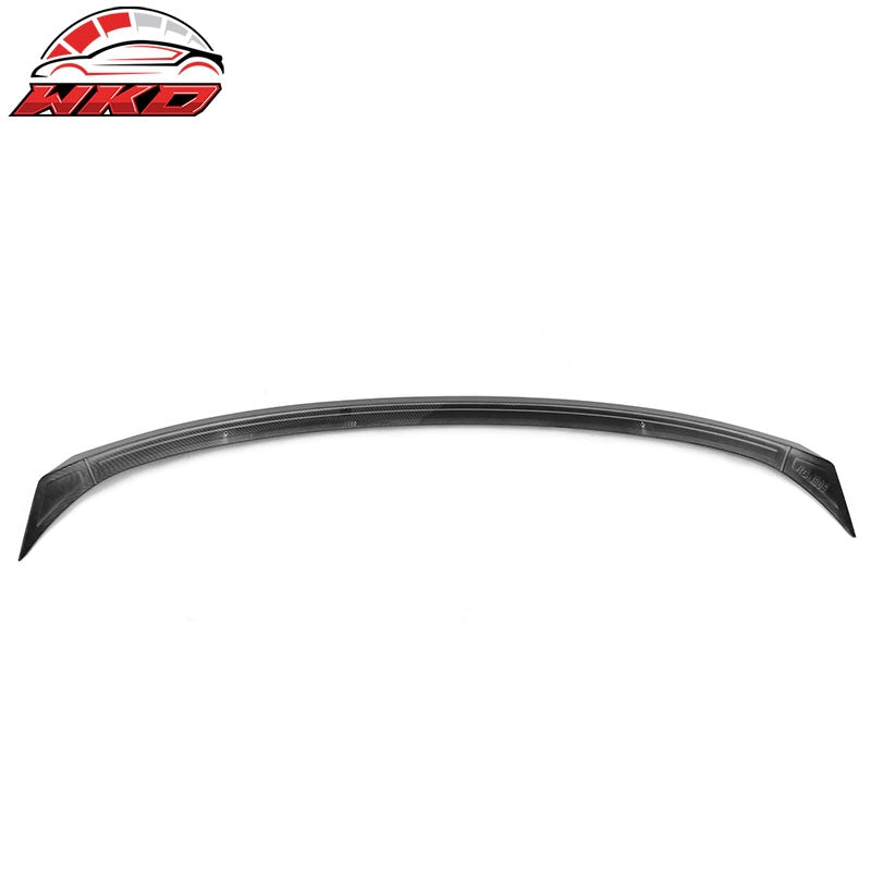 Fits 18-22 Honda Accord Carbon Fiber Print Trunk Spoiler Wing IKON V2 Style