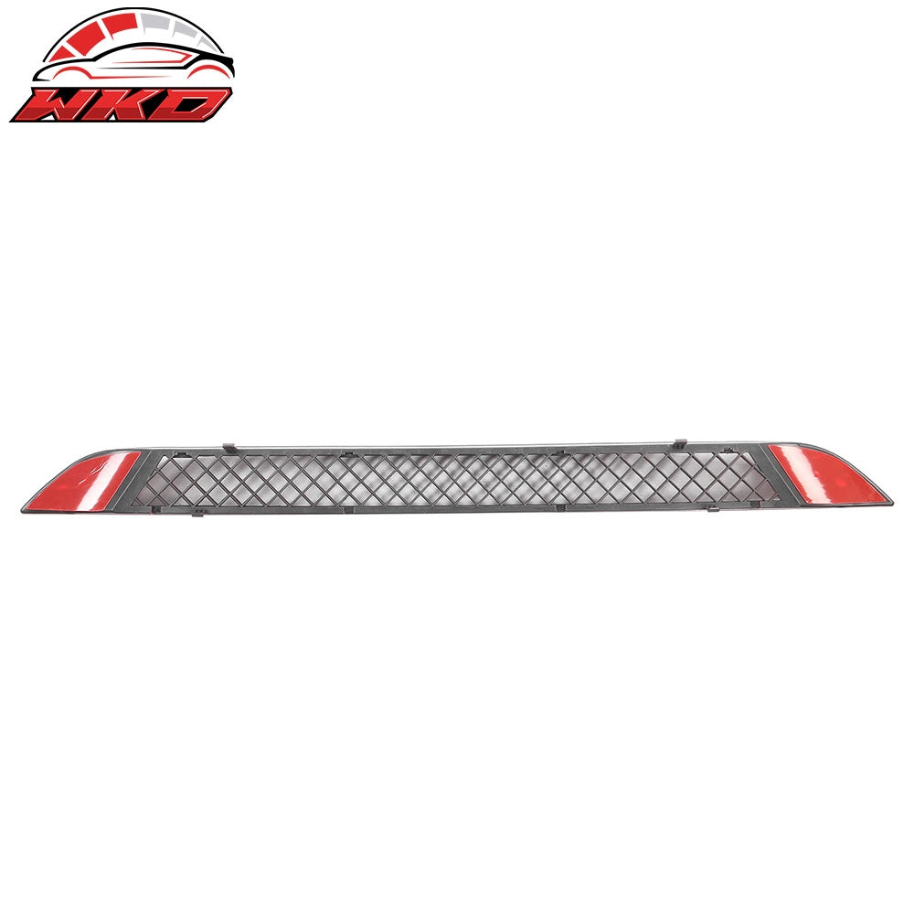 Fits 20-24 Tesla Model Y Air Vent Cover Intake Inlet Front Lower Grille Red ABS