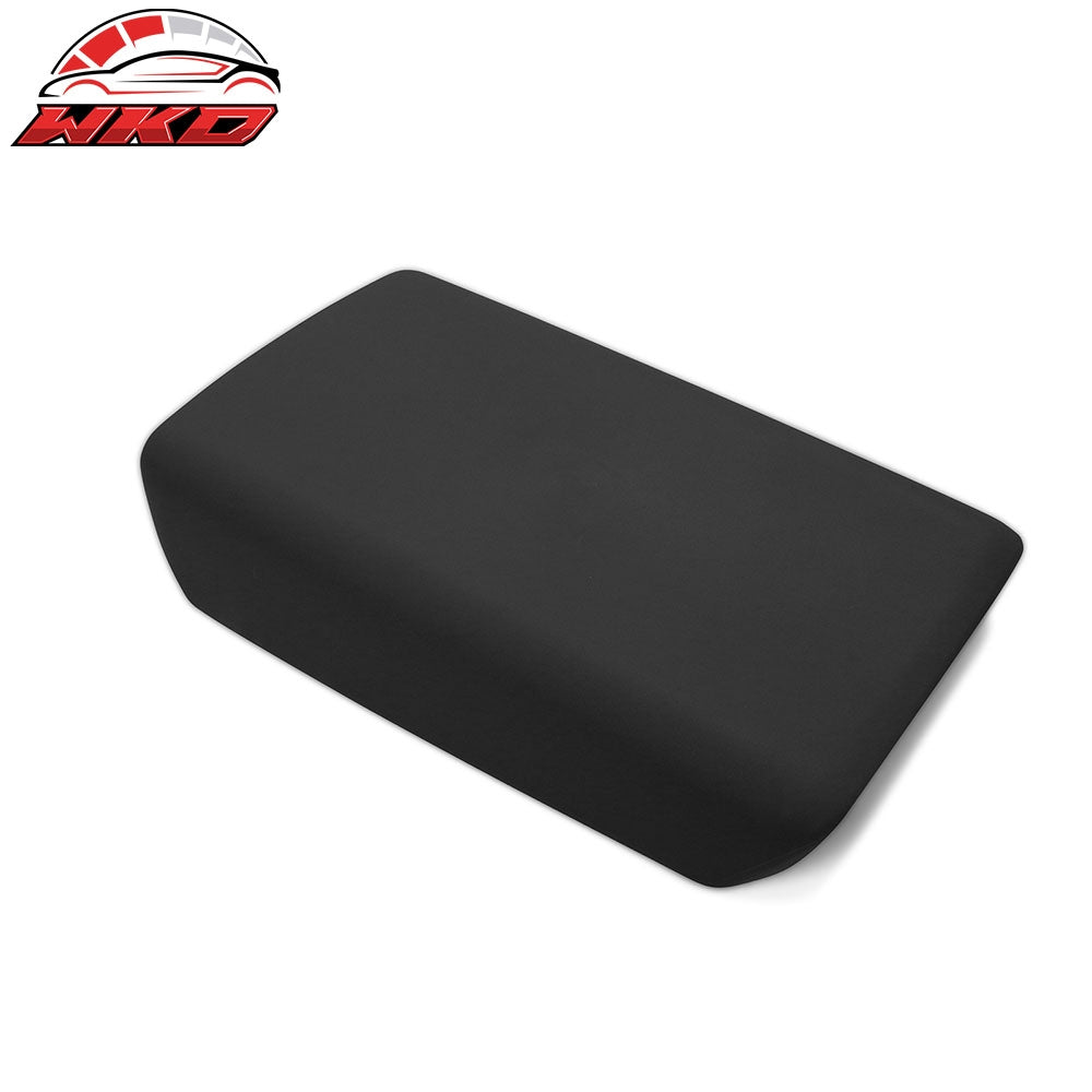 Fits 20-24 Tesla Model Y 17-23 Model 3 Center Console Armrest Cover Black - TPE