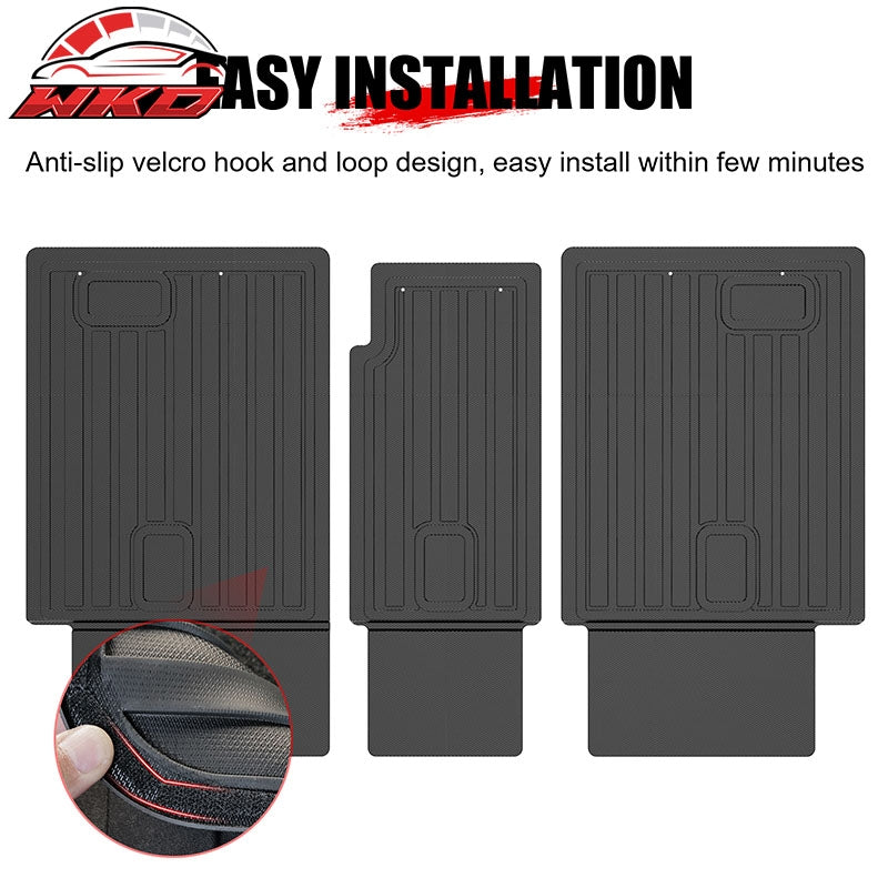 Fits 25-26 Audi Q5 & SQ5 & Sportback TPE 3D Backrest + Floor + Trunk Mats 7PCS