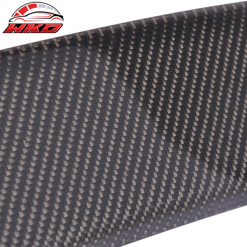 Fits 02-05 Audi A4 B6 Matte Carbon Fiber Trunk Spoiler Wing Lip