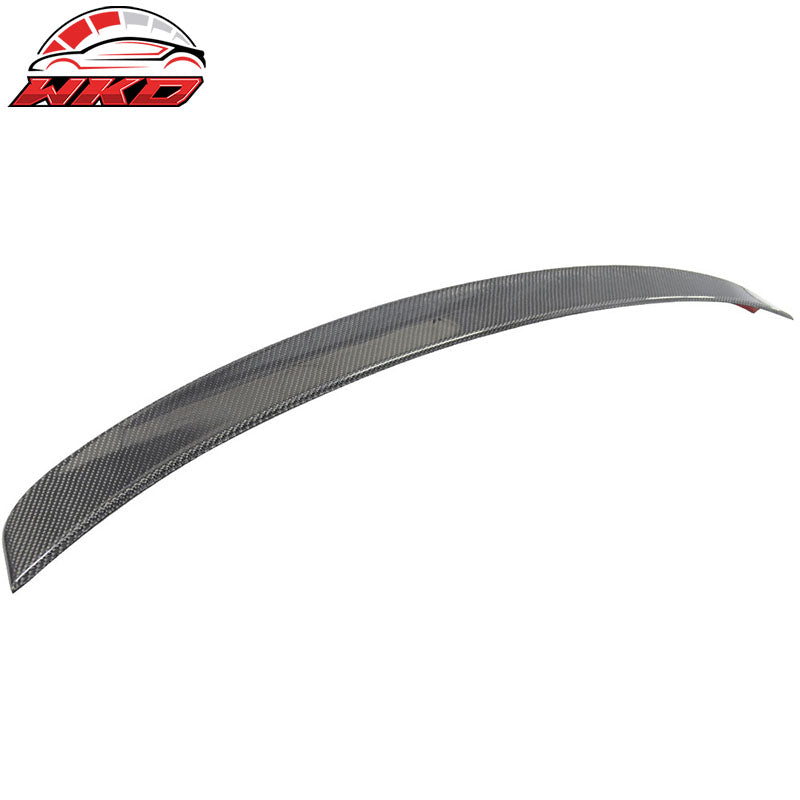 Fits 12-14 Audi A6 C7 D Style Carbon Fiber CF Trunk Spoiler Wing