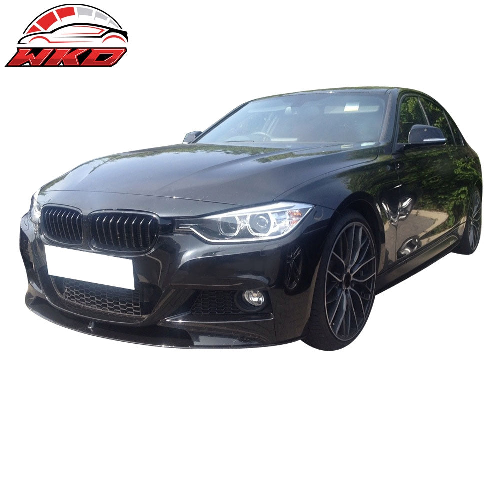 Fits 12-18 BMW F30 3 Series M Performance Style Front Bumper Cover W/ Fog Cover