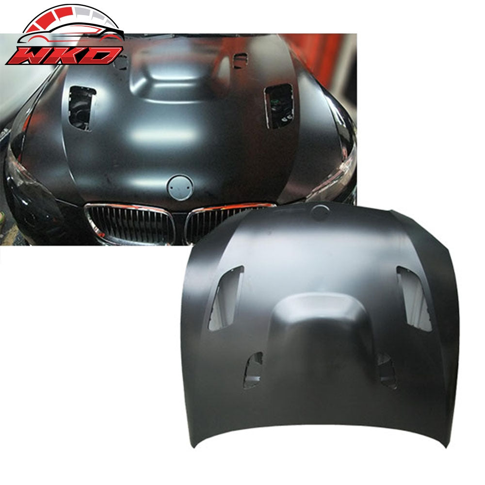 Fits 11-13 BMW E92 E93 3 Series GT Style Front Hood Bonnet Vent Air Duct - Iron