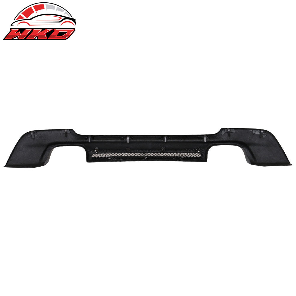 Fits 07-13 BMW 3-Series E92 MSport HM Style Rear Bumper Diffuser Carbon Fiber CF
