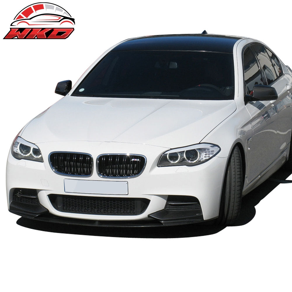 Fits 11-16 BMW F10 5 Series LCI MP Style Front Bumper Cover w/ Grille + Lip