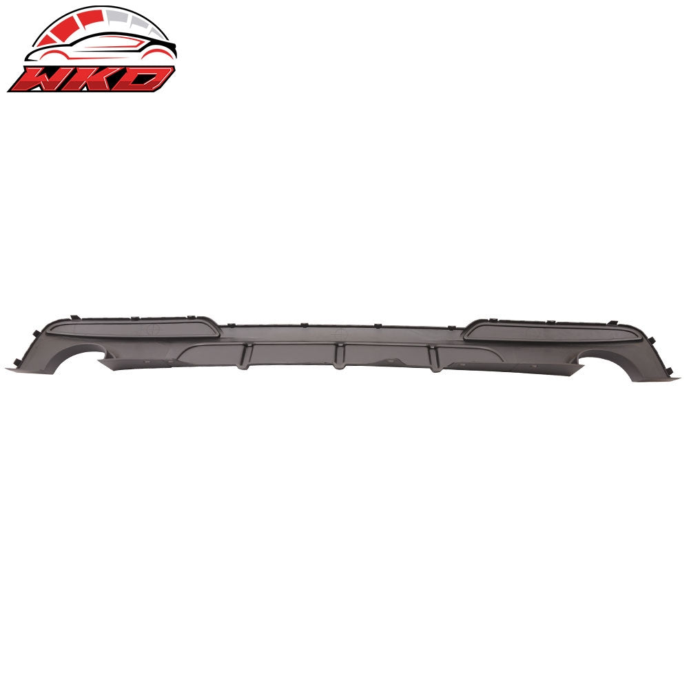 Fits 11-16 BMW F10 5 Series 535i Sedan MP Style Rear Bumper Lip Diffuser PP