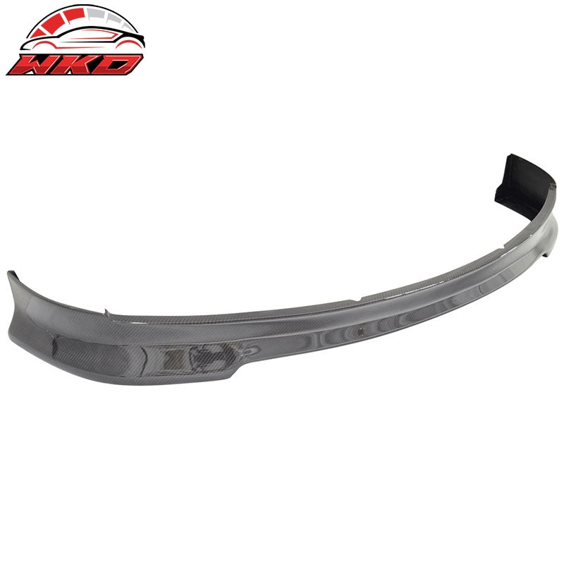 Fits 04-08 BMW E60 E61 5 Series Pre LCI C Style Front Bumper Lip Carbon Fiber CF
