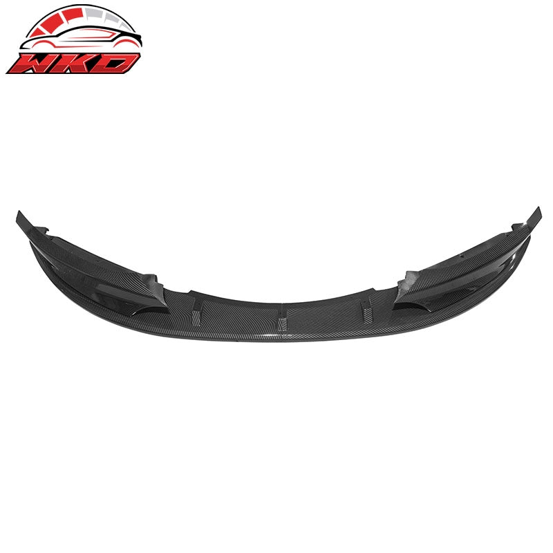 Wholesale 08-13 BMW E82 E88 1-Series M Sport Front Bumper Lip Carbon Fiber Print 4PCS - Wikond Auto
