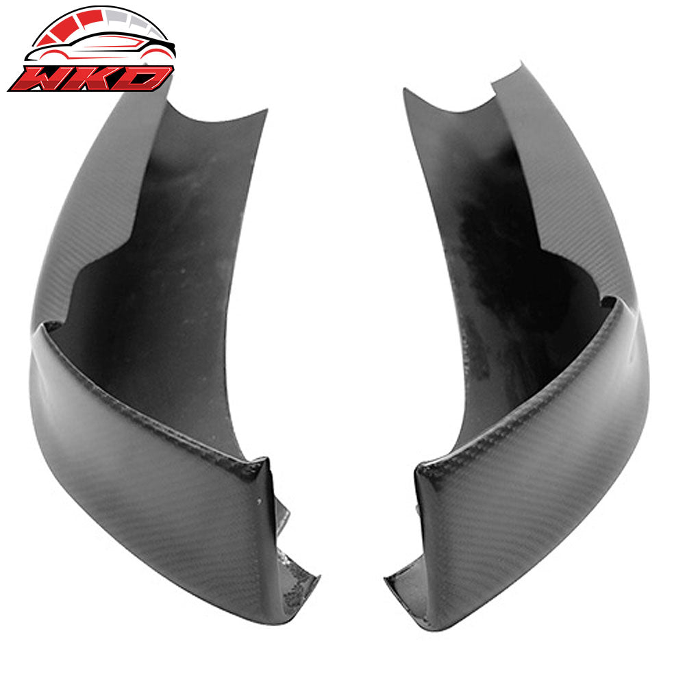 Fits 05-08 BMW E90 3-Series OE Style Front Bumper Lip Chin Splitter Carbon Fiber