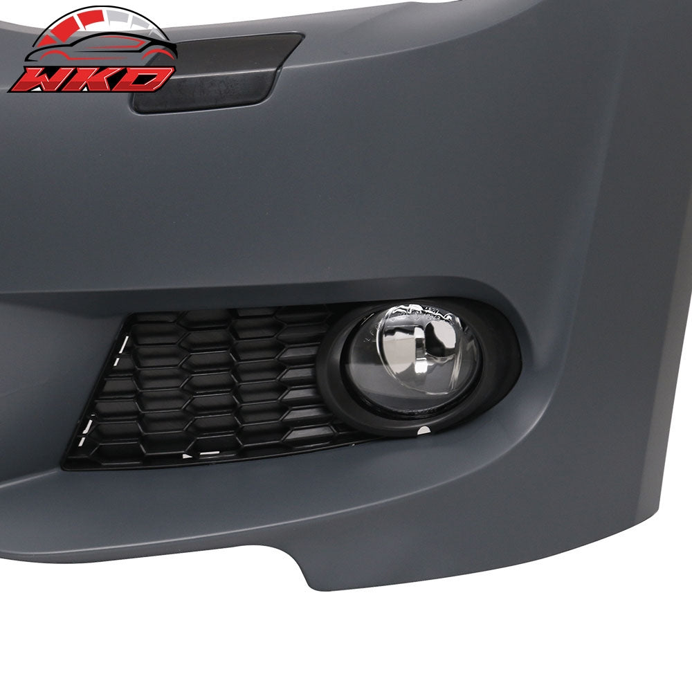 Fits 11-13 BMW E92 LCI M-T Msport Front Bumper Cover Replacement+Fog Lamps