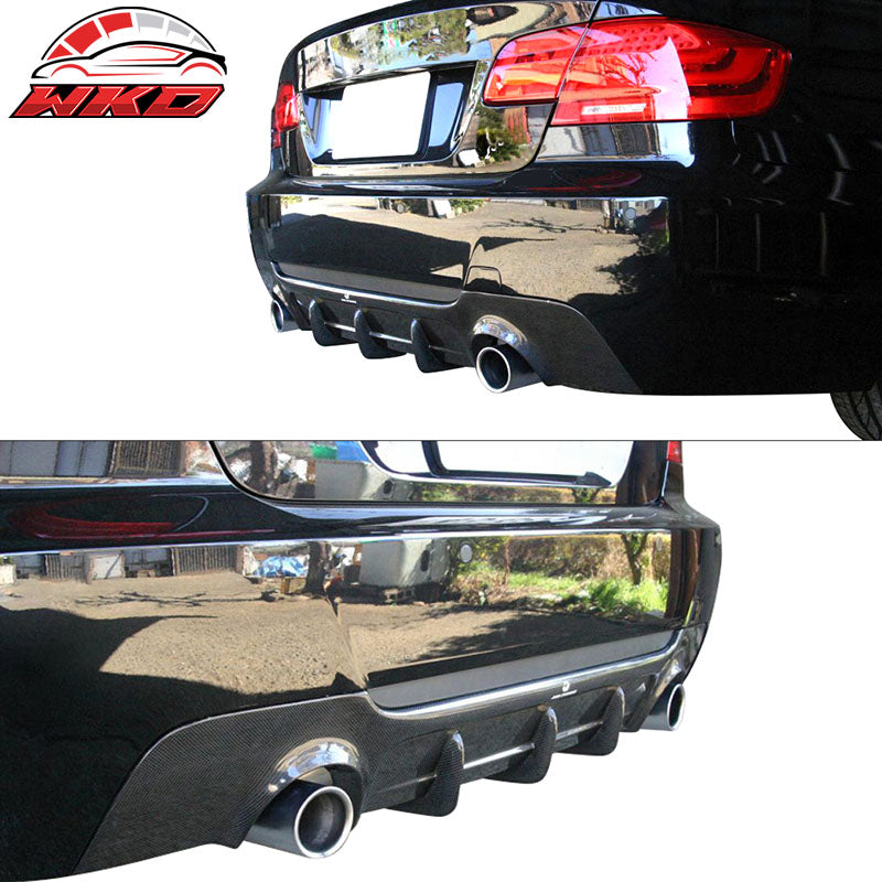 Wholesale 07-13 BMW E92 E93 3 Series MP Style Rear Bumper Lip Diffuser Carbon Fiber - Wikond Auto