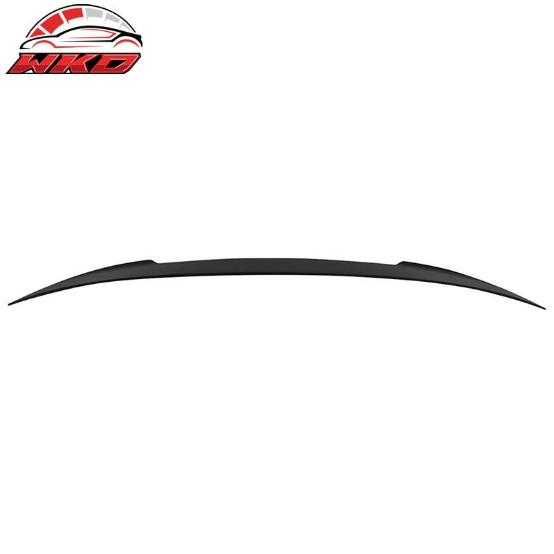 Fits 12-19 BMW F13 6 Series Coupe V Style Trunk Spoiler ABS Unpainted