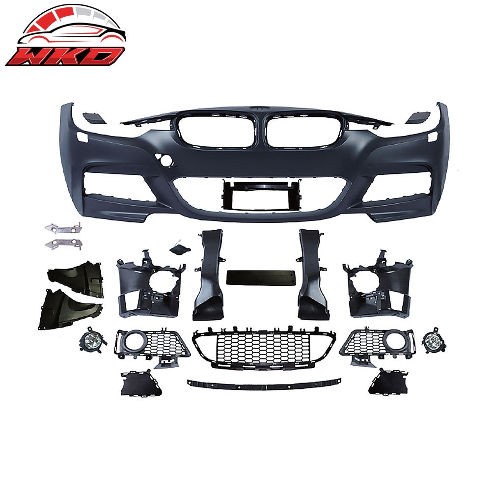 Wholesale 12-18 BMW 3 Series F30 F31 Wagon Sedan Front Bumper Cover Conversion W/O PDC