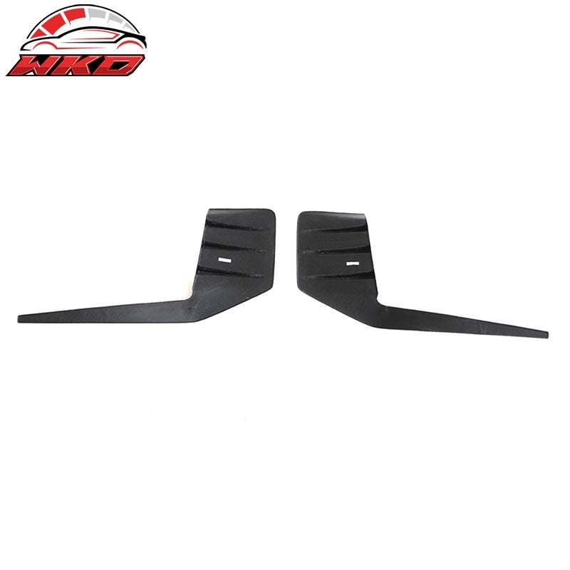 For 23-26 BMW G87 M2 Rear Bumper Side Fins M Performance Style Carbon Fiber Vent