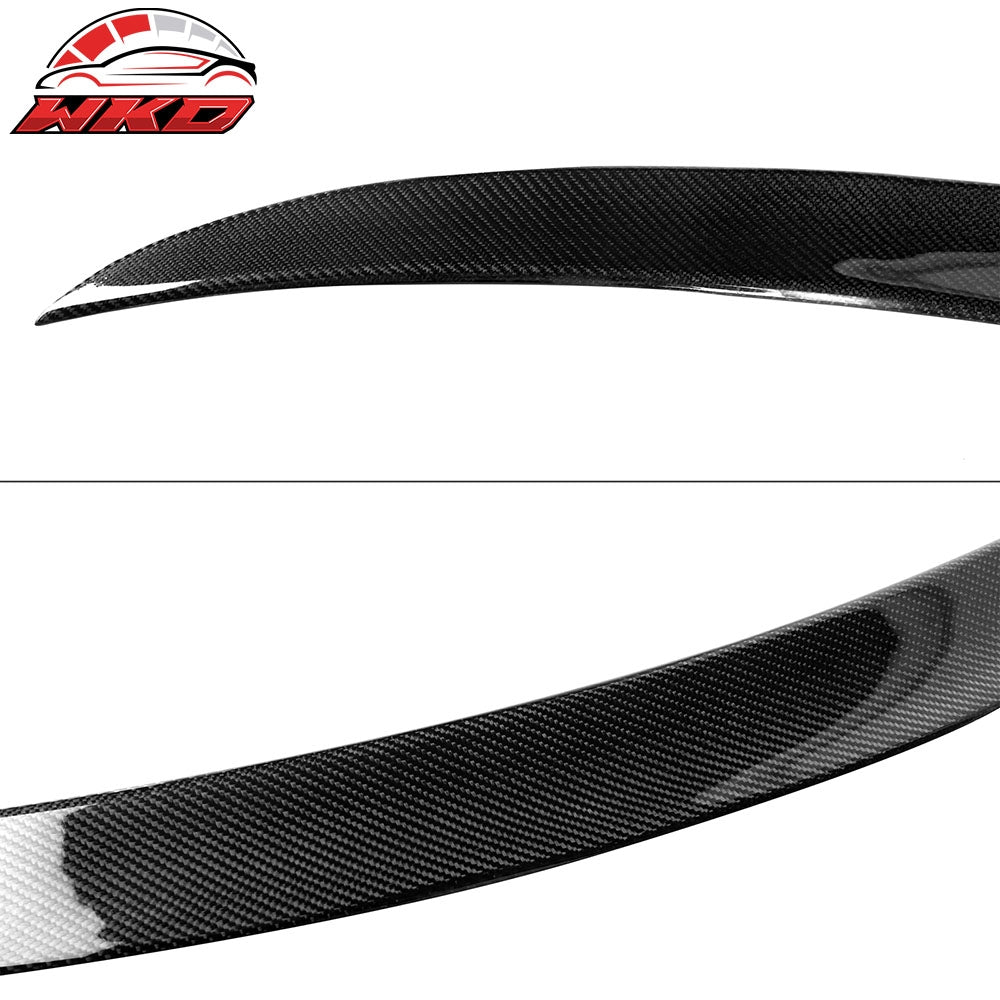 Fits 21-26 BMW G80 M3 Performance Style Rear Trunk Spoiler Wing Carbon Fiber CF