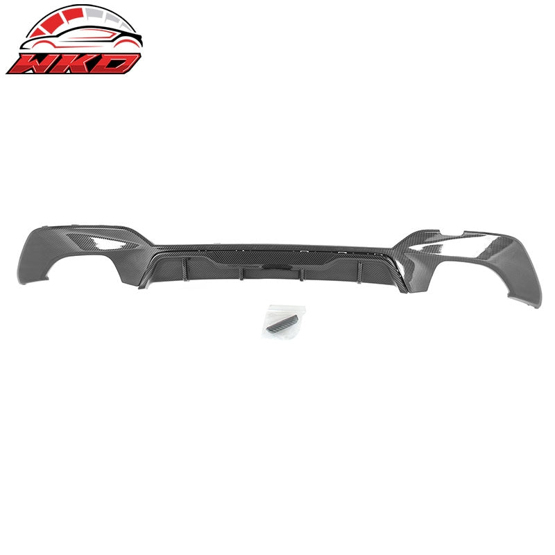 For 19-22 BMW Pre LCI G20 3 Series Carbon Fiber Print Rear Diffuser M340 Style