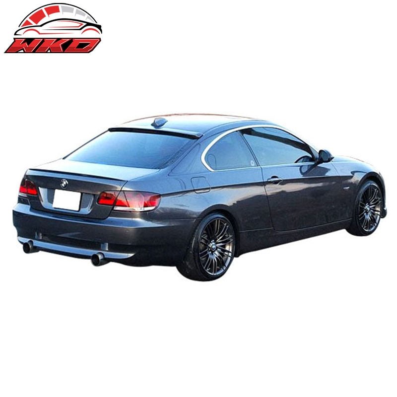 Fits 07-13 BMW E92 3-Series Coupe M3 Style Rear Trunk Spoiler Carbon Fiber CF