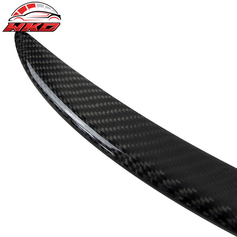 Fits 14-19 BMW 3-Series F80 M3 Style Carbon Fiber CF Rear Trunk Spoiler Wing Lip