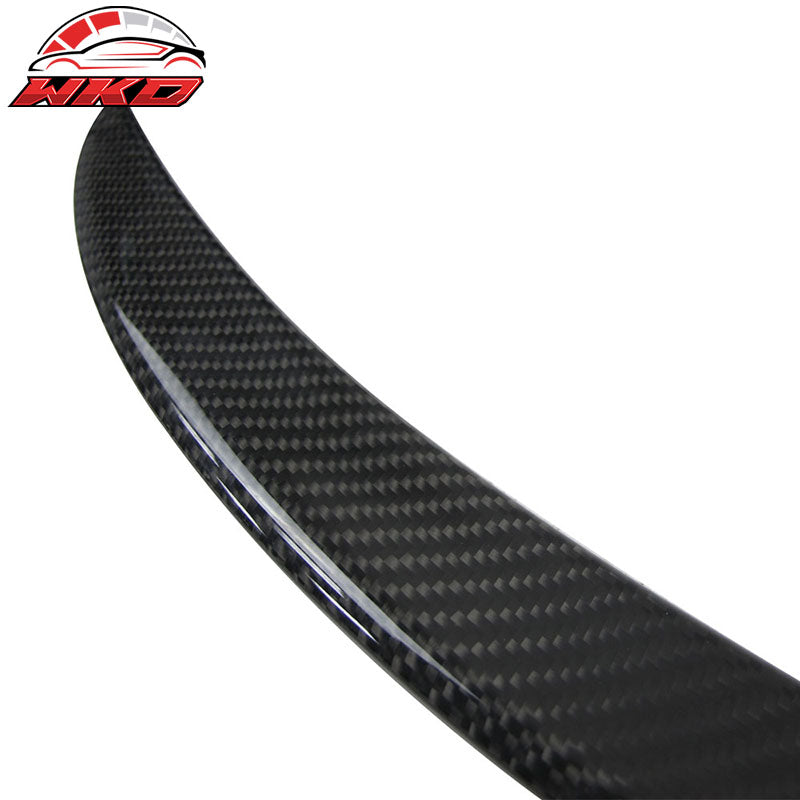 Fits 06-11 BMW E90 3-Series M3 Style Rear Trunk Spoiler Wing Matte Carbon Fiber