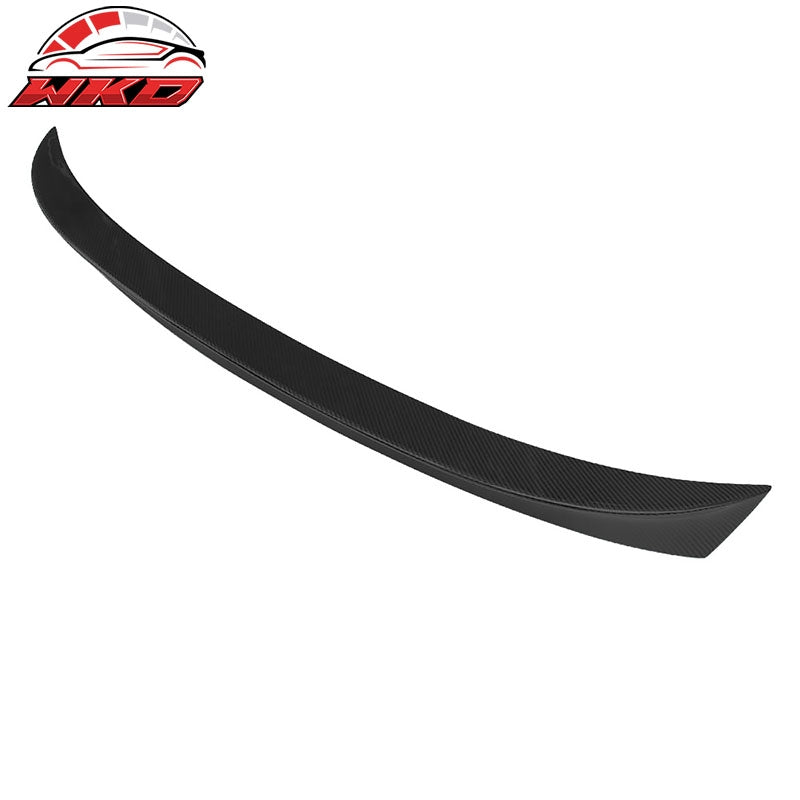 Fits 11-17 BMW F10 5-Series Trunk Spoiler AC Style Rear Wing Matte Carbon Fiber