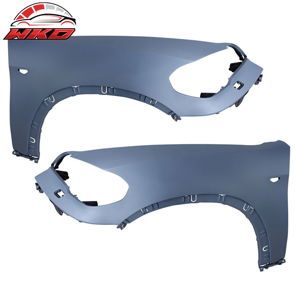 Fits 07-10 BMW E70 X5 Pre-LCI Front Fender w/ Washer Hole Driver & Passenger -PP