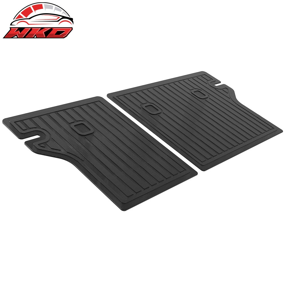 Fits 22-25 Toyota Corolla Cross AWD TPE Backrest Mats Rear Back Seat Protector