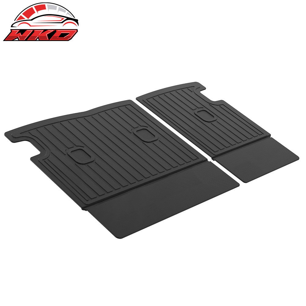 Fits 16-24 Mini Cooper Clubman F54 TPE Backrest Mats Rear Back Seat Protector