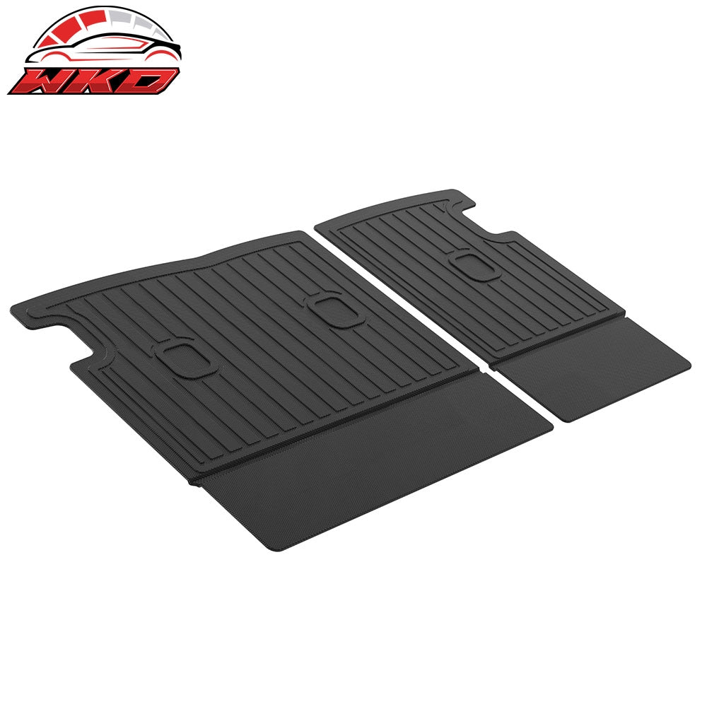 Fits 16-24 Mini Cooper Clubman F54 TPE Backrest Mats Rear Back Seat Protector