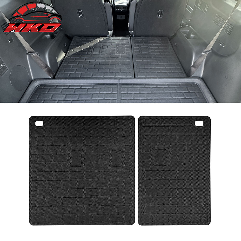 Fits 20-24 Hyundai Palisade 2PCS Backrest Mats Seat Cover Protector Liner - XPE