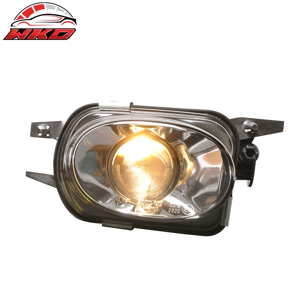 Fits 01-07 Benz W203 C-Class Sedan 2PCS Front Bumper Fog Lights Lamp Replacement