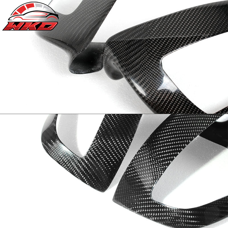 Fits 08-11 Benz C-Class W204 Sedan JC Style Carbon Fiber CF Mirror Covers Caps