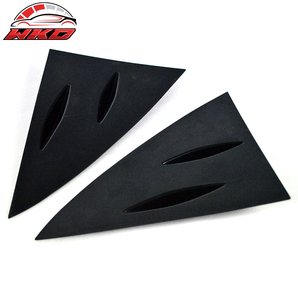 Fits 14-19 Benz W117 C117 CLS-Class Sedan Side Window Louvers Cover Unpainted