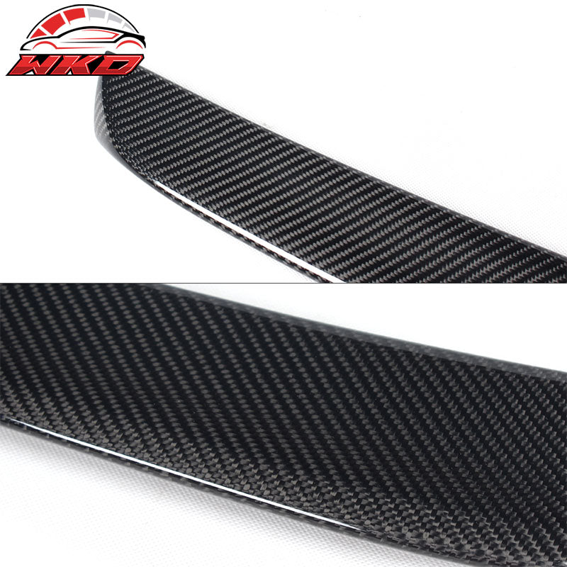 Fits 10-16 Benz W212 E Class Sedan AMG Style Trunk Spoiler Matte Carbon Fiber
