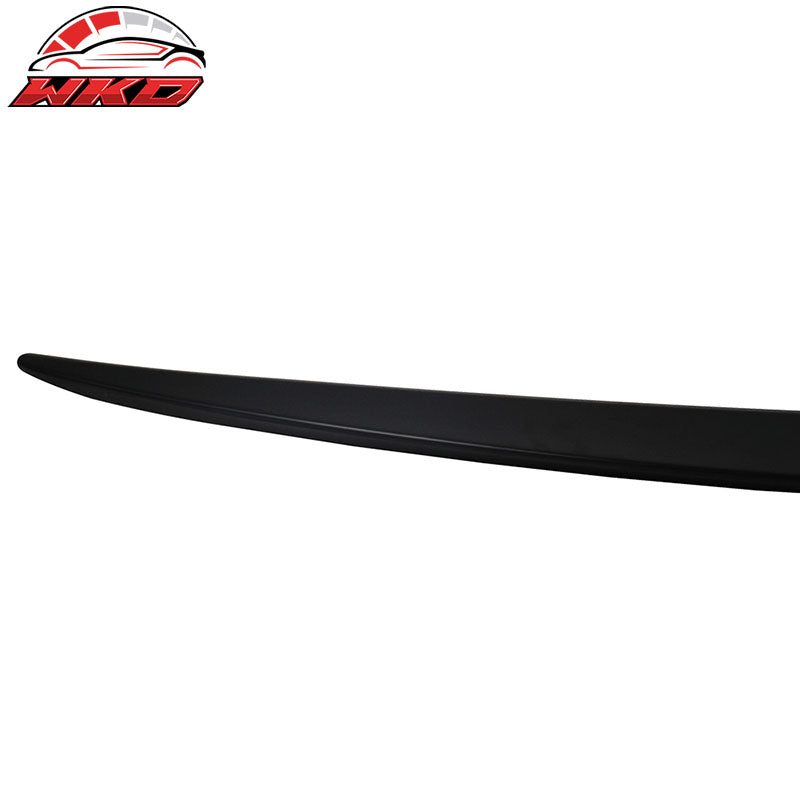 Fits 17-23 Benz E Class W213 Sedan OE Style Rear Trunk Spoiler Lip Unpainted ABS