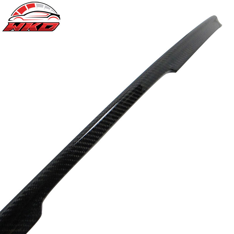 Fits 03-09 Benz C209 CLK-Class AMG Style Matte Carbon Fiber Rear Trunk Spoiler