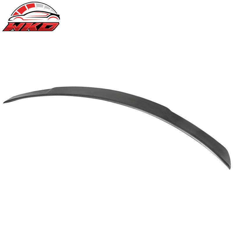 Fits 15-21 Benz W205 C Class Sedan B Style Rear Trunk Spoiler Wing ABS Unpainted