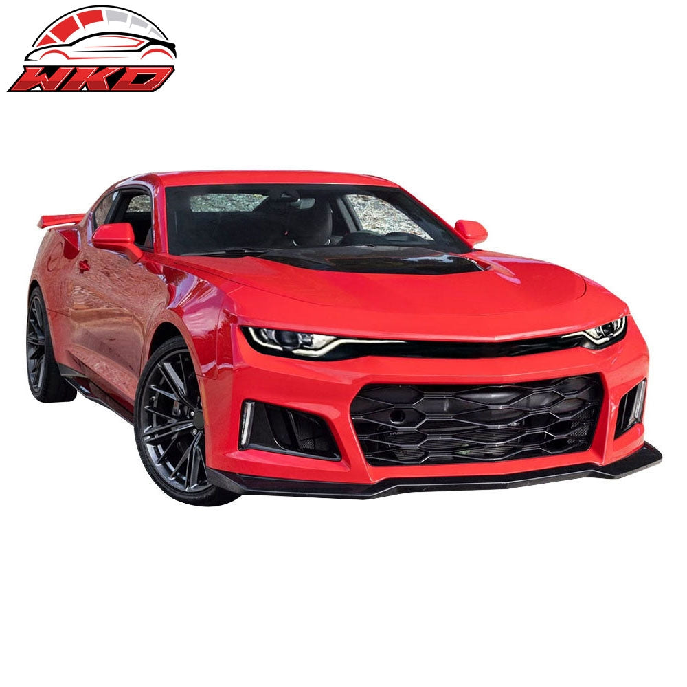 Fits 19-24 Chevy Camaro ZL1 Style Front Bumper Cover Conversion Guard Unpainted