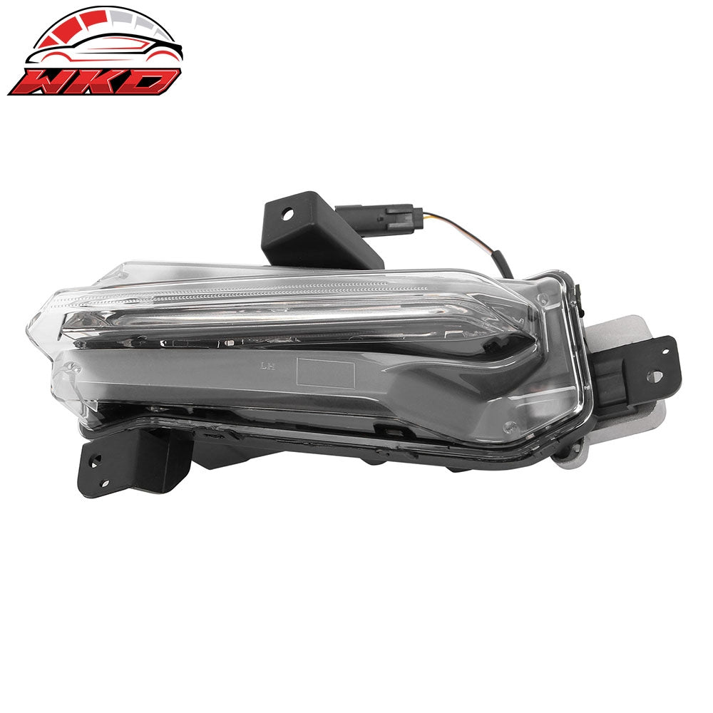 For 19-24 Camaro SS Style PP Front Bumper Cover Conversion DRL + Gloss Black Lip