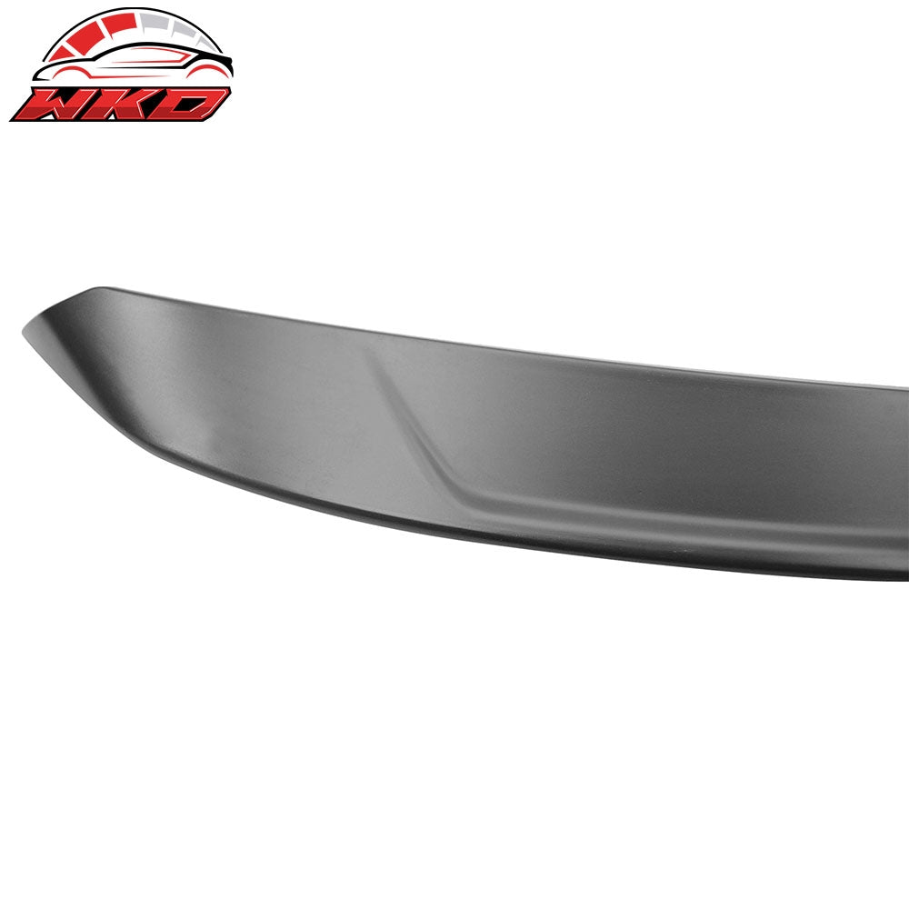 Fits 13-16 Mazda CX-5 Unpainted Black Rear Trunk Spoiler Lip Add On Wing ABS