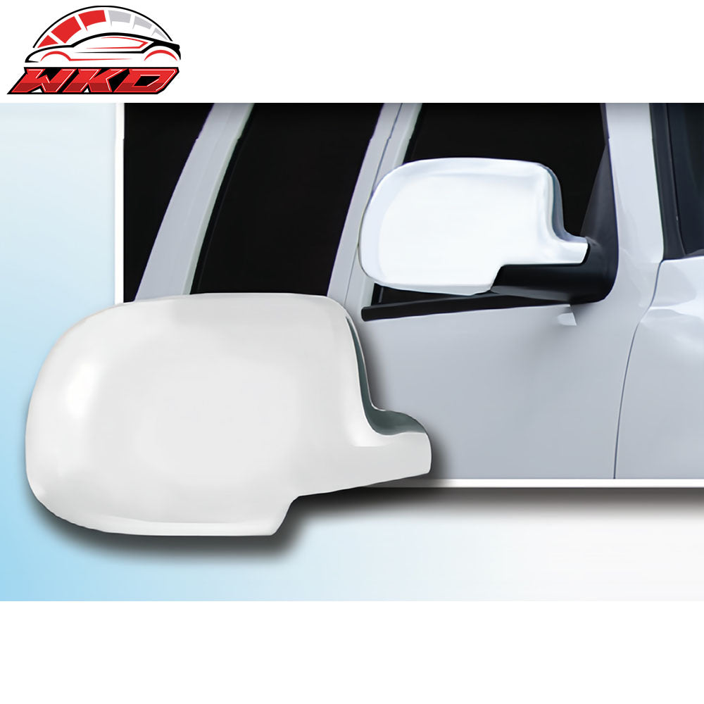 Fits 99-06 Chevy Silverado/GMC Sierra 1500 Side Rearview Mirror Cover Cap Chrome