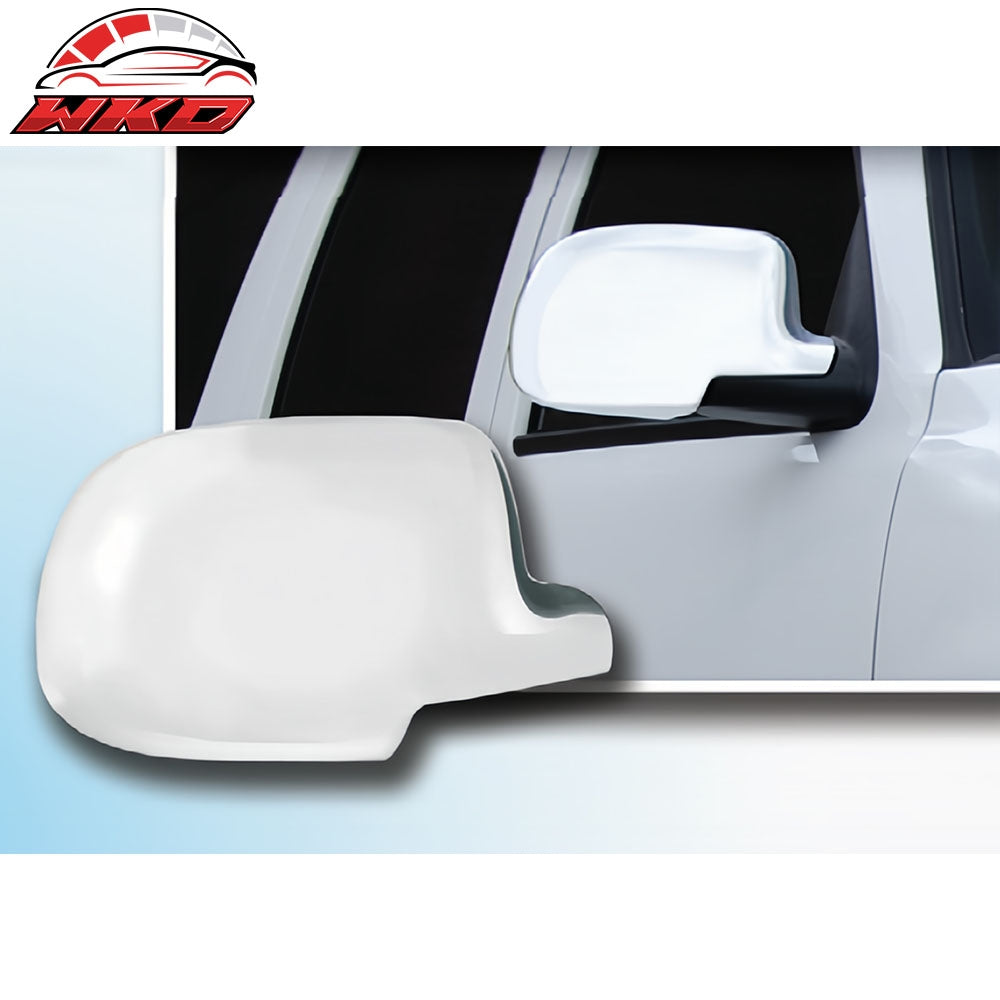 Fits 99-06 Chevy Silverado/GMC Sierra 1500 Side Rearview Mirror Cover Cap Chrome