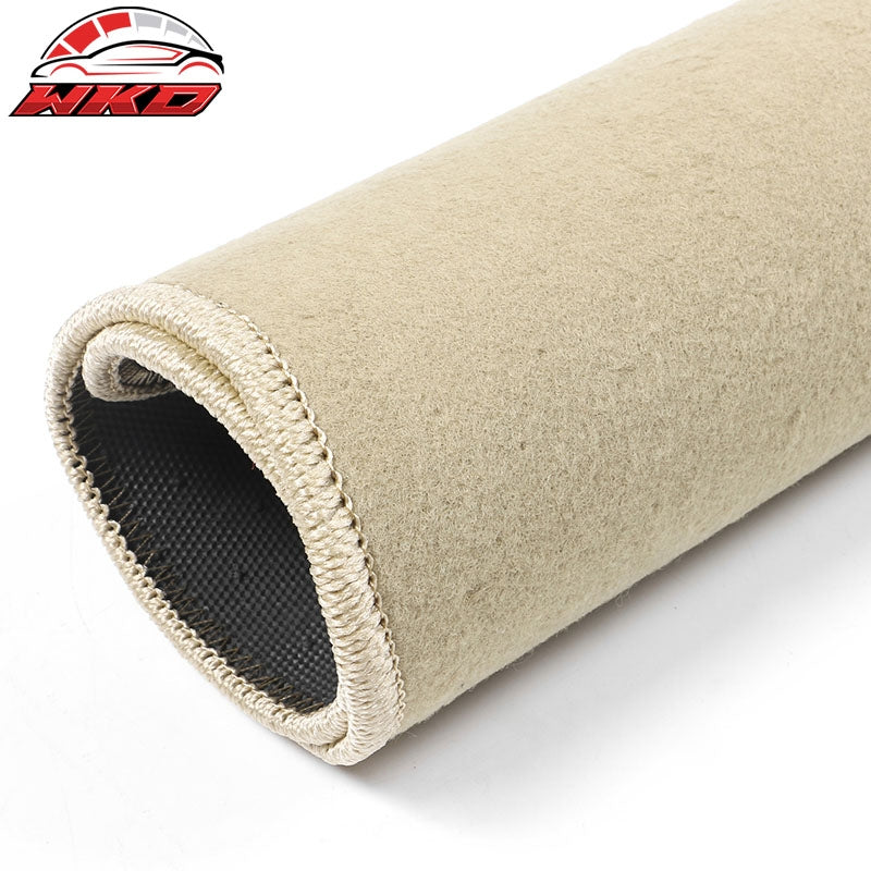 Fits 17-26 Cadillac XT5 Beige Nylon Floor Mats Front Rear Custom Carpets Liner
