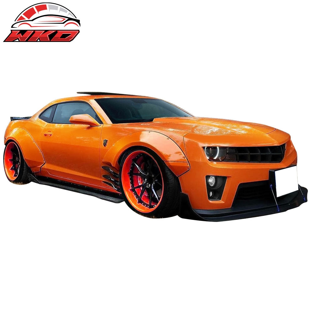 Fits 10-15 Chevrolet Camaro ZL1 MB Style Fender Flares Front Canards PP