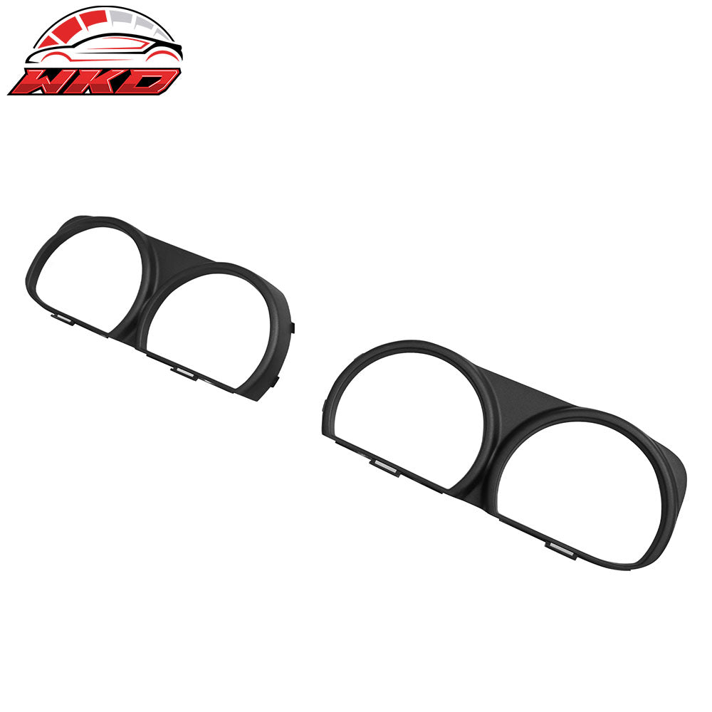 For 15-23 Challenger SRT Hellcat OE Style Upper Radiator Grille Headlight Bezels