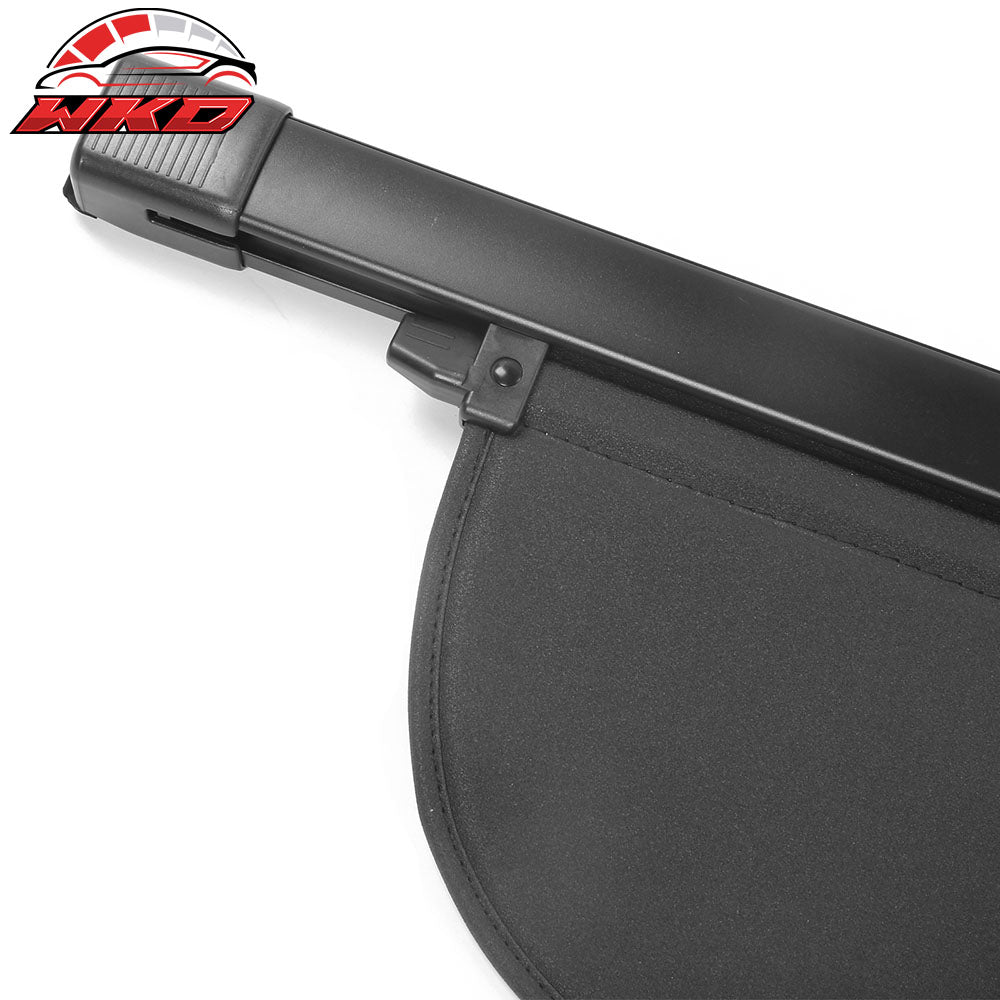 Fits 17-22 Honda CRV Tonneau Cargo Shade Cover Black - Vinyl+Aluminum Rod