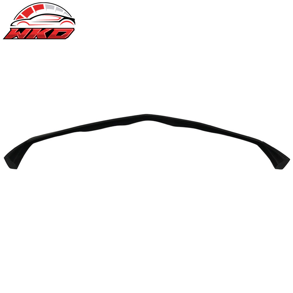 Fits 11-14 Dodge Charger Front Bumper Lip For Non SRT Unpainted PU Chin Spoiler