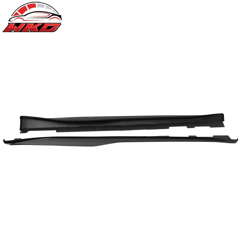 Fits 16-24 Chevrolet Camaro ZL1 Style Side Skirts Extension Rocker Panel PP Pair