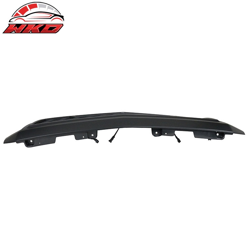 Fits 15-18 Chevy Silverado 2500 3500 Front Bumper Hood Mesh Grille - Matte Black