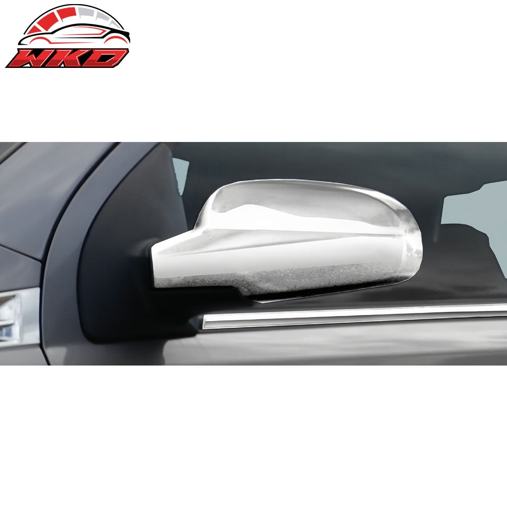 Fits 04-11 Chevy Aveo Aveo5 Side Rearview Mirror Cover Cap Replacement Chrome